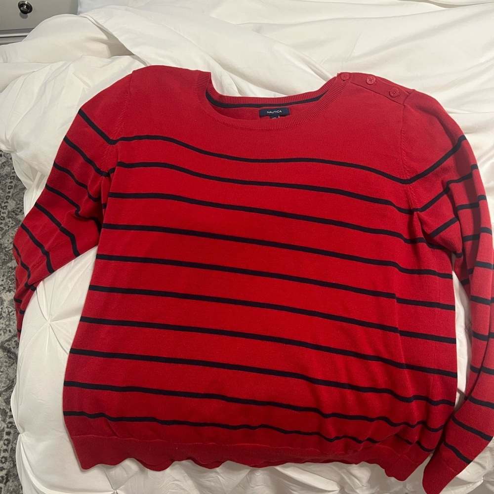 Nautica crewneck sweater 100% cotton size XXL